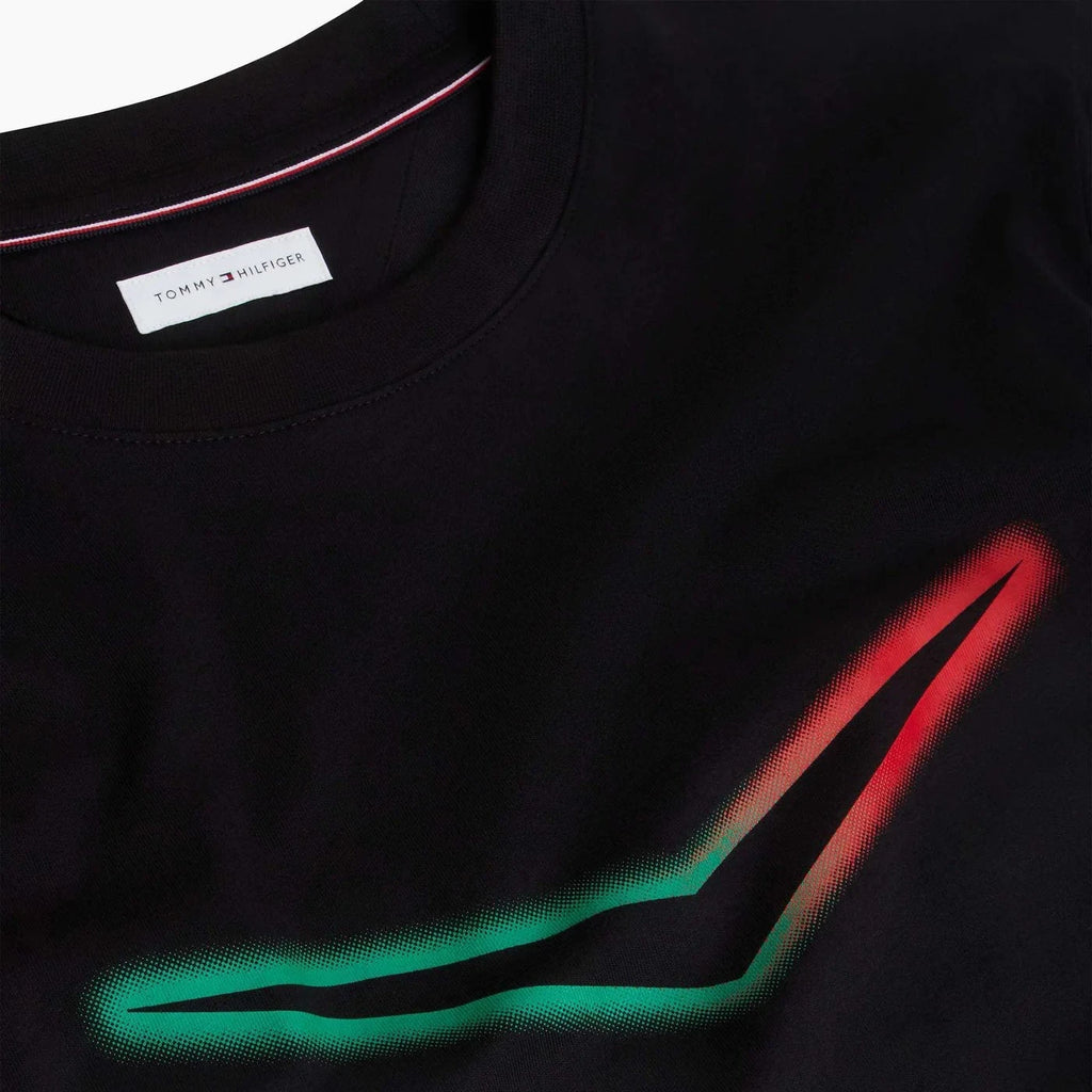 Playera Negra Cadillac F1 Team Logo de Chevron México GP 2026