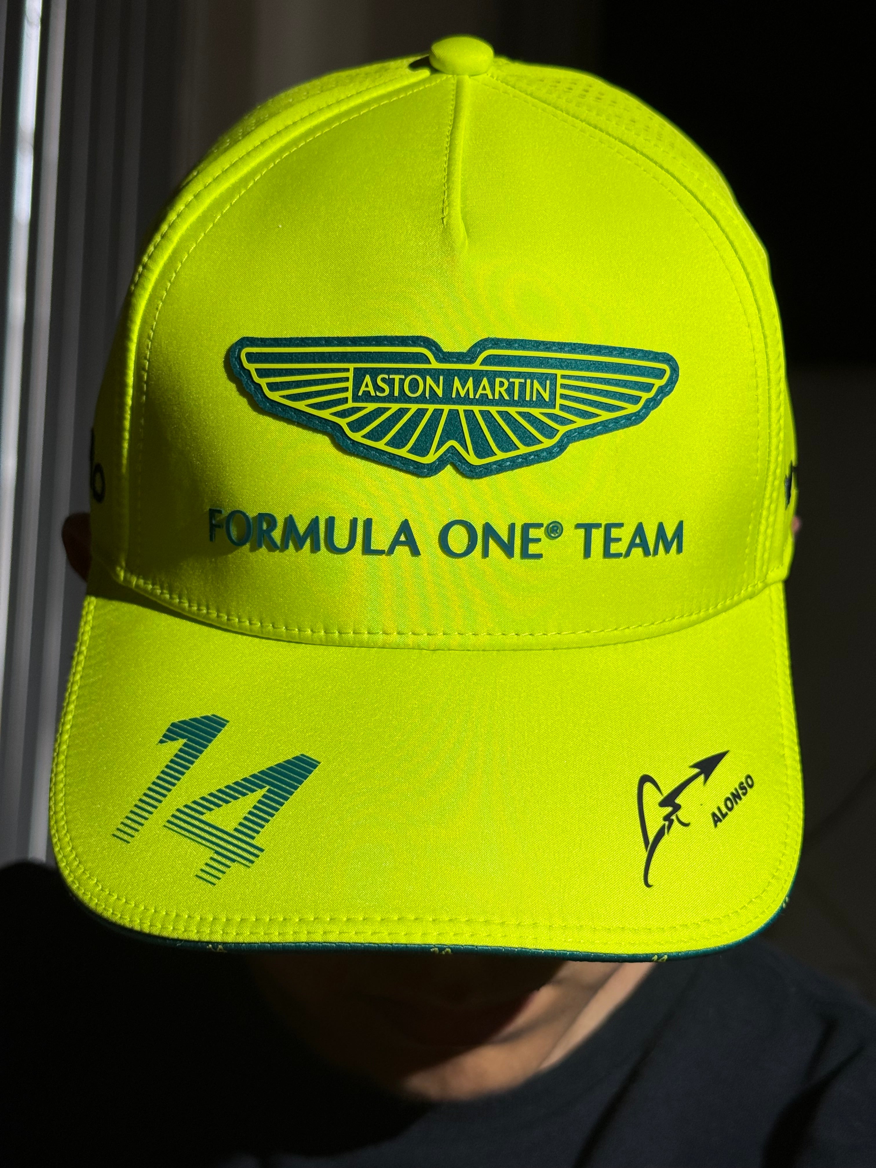 Gorra Oficial Aston Martin Alonso 2025