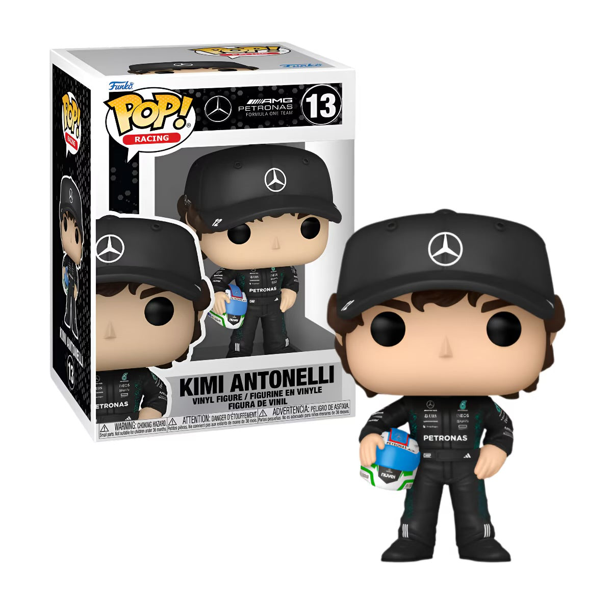 Funko Pop Racing Mercedes Kimi Antonelli