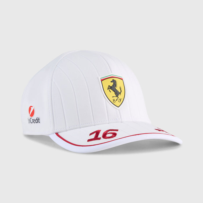 Gorra Charles Leclerc Ferrari F1 Team 2025