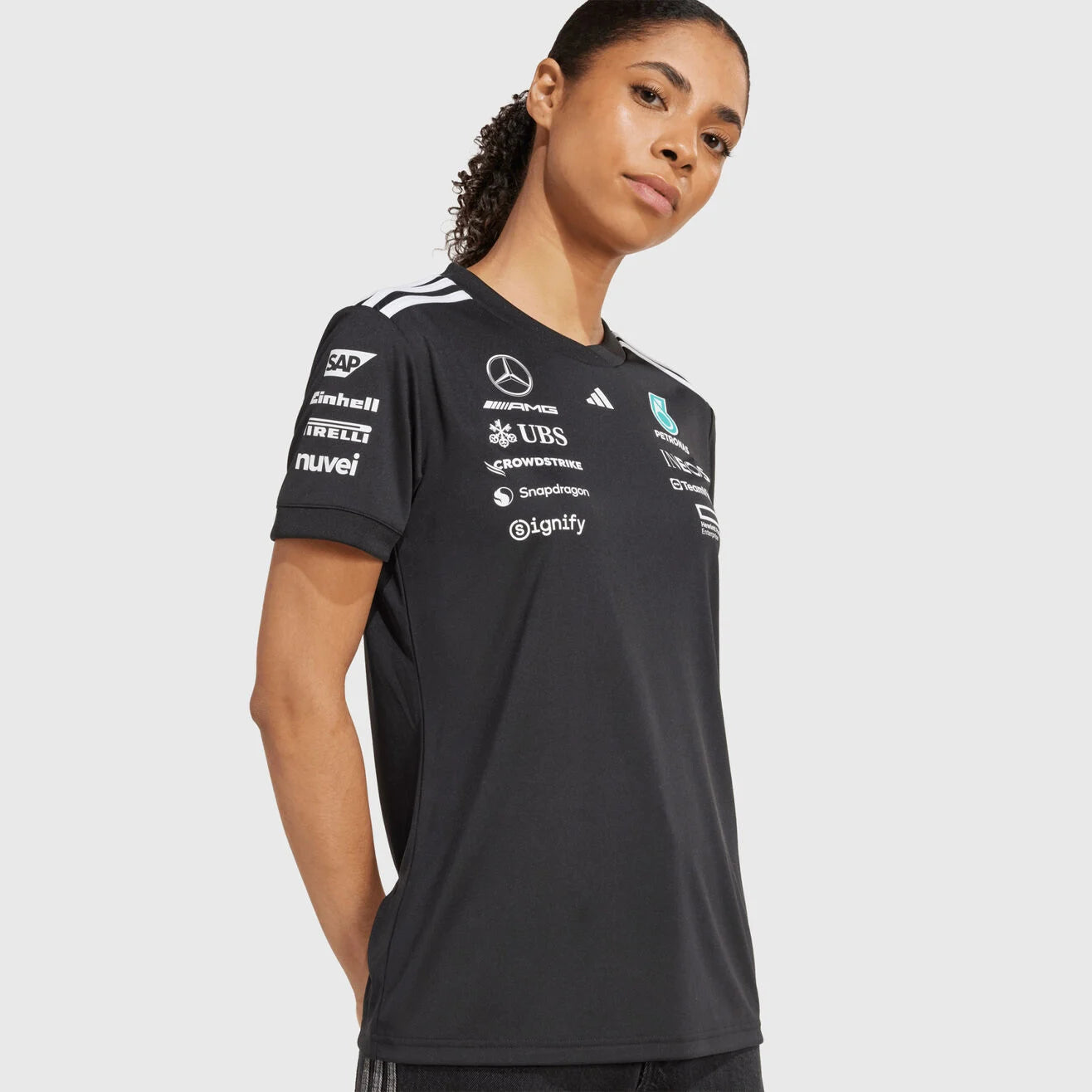 Playera Mujer Mercedes AMG Petronas F1 Team 2025