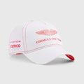 Gorra Lance Stroll Aston Martin F1 Team Edición Canadá 2026 Blanca | Oficial