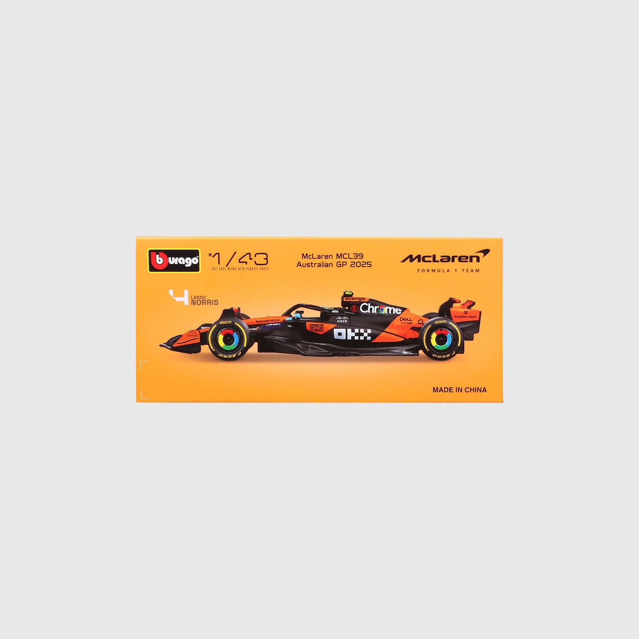 Auto Escala 1:43 Oscar Piastri Mclaren MCL39