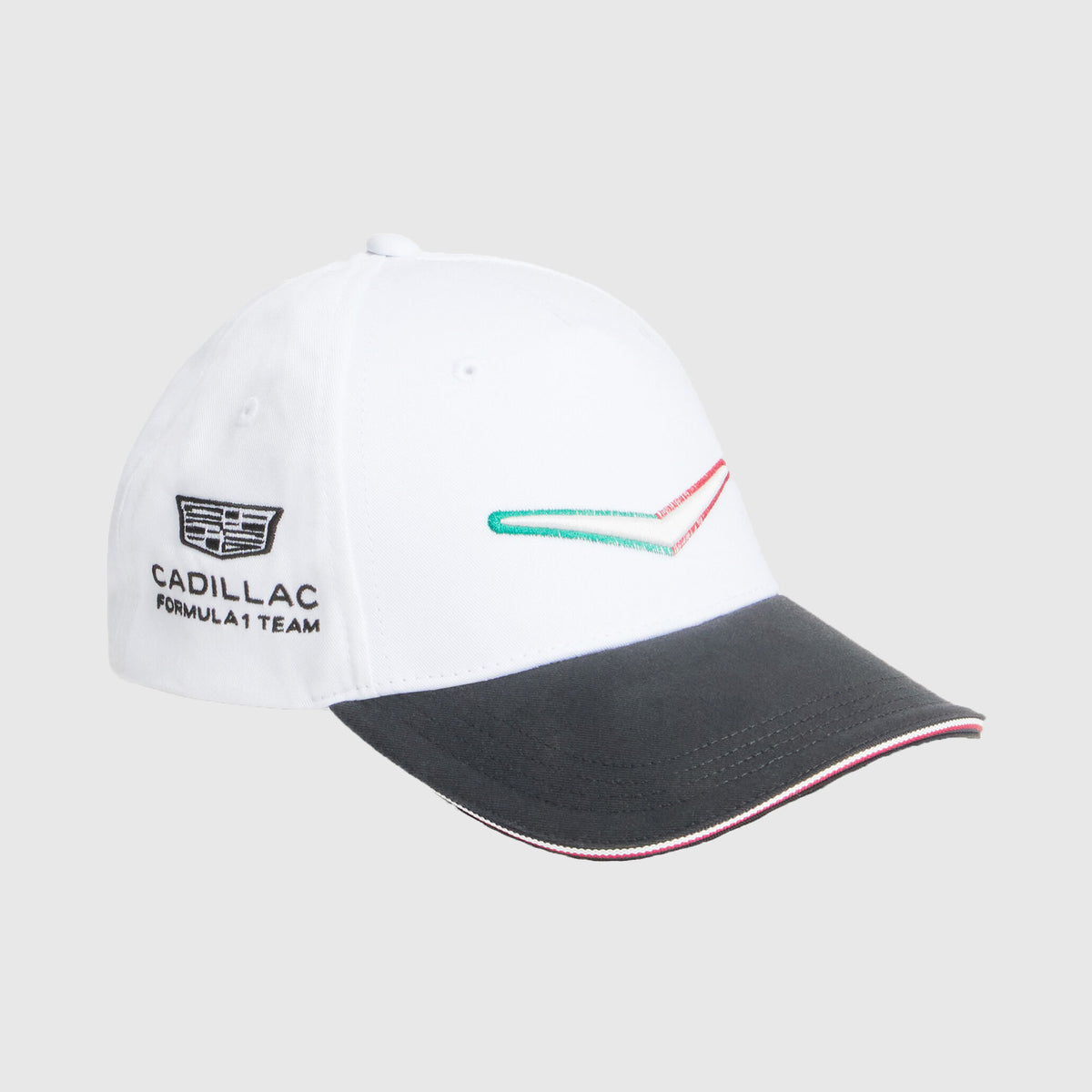 Gorra Cadillac F1 Team Mexico Gp 2026 Chevron Blanca