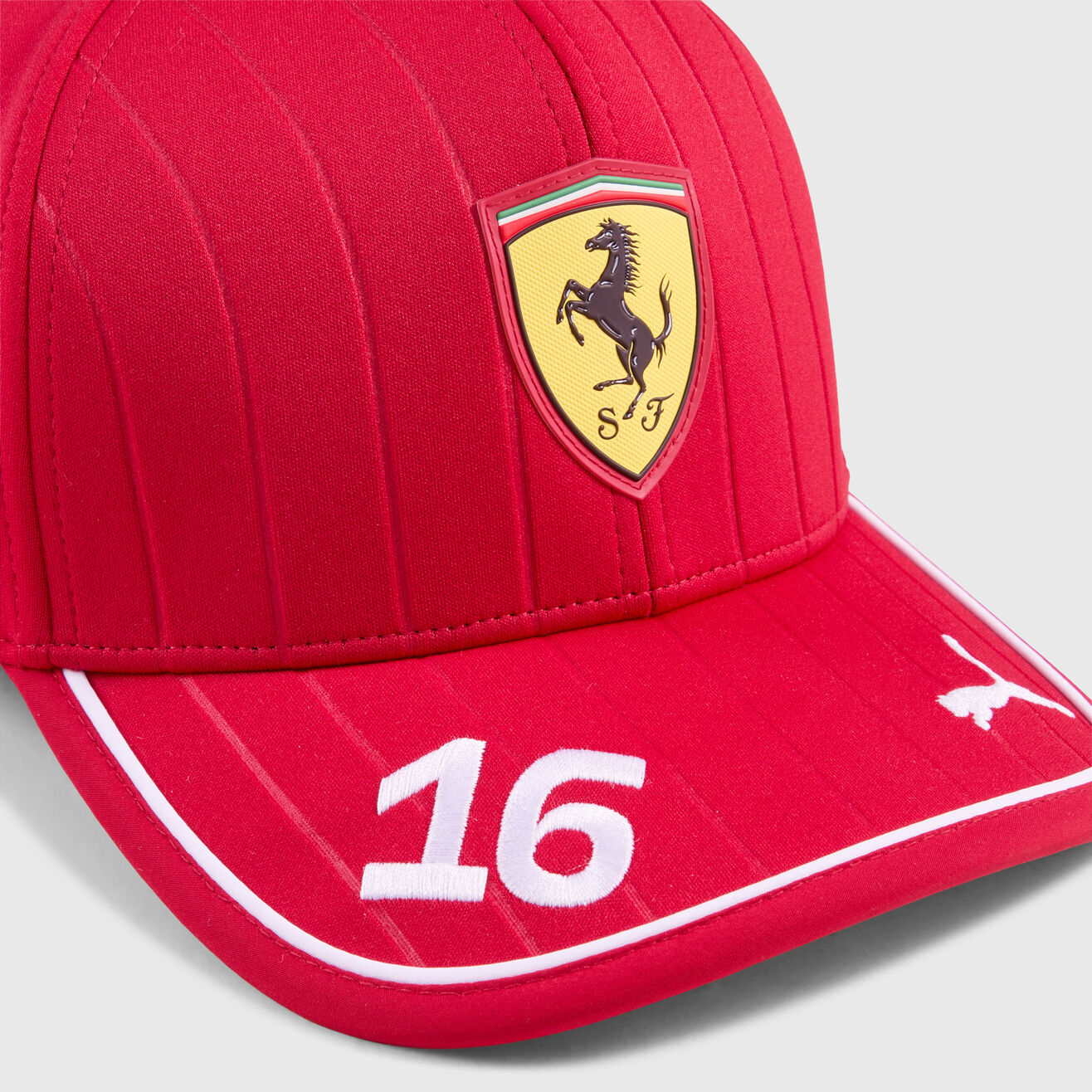 Gorra Ferrari Charles Leclerc Oficial 2025