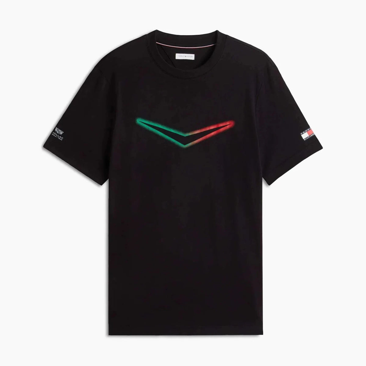 Playera Negra Cadillac F1 Team Logo de Chevron México GP 2026