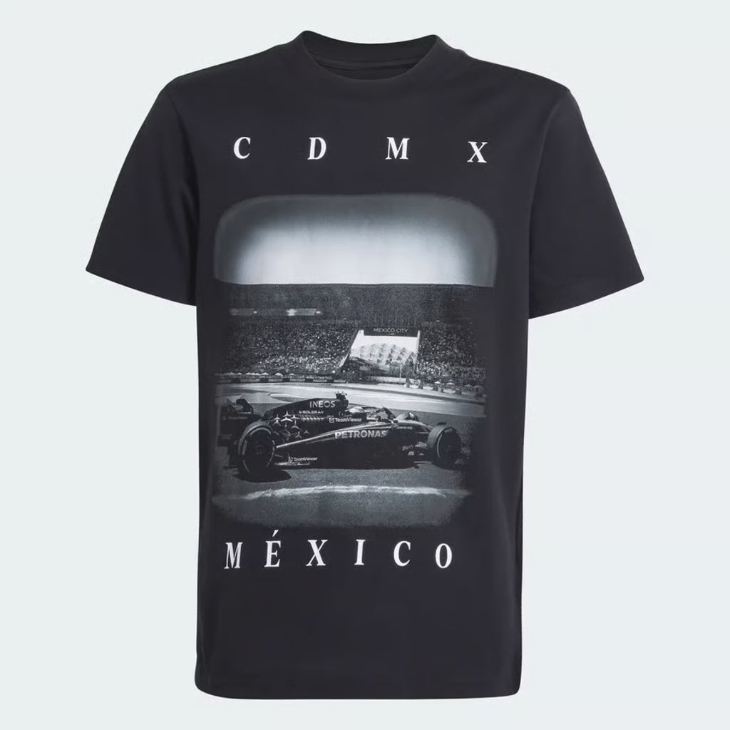 Playera Mercedes Amg Petronas F1 Team Gp México Oficial 2025
