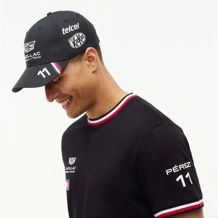 Gorra Negra TH x Checo Pérez Cadillac F1 Team Temporada 2026