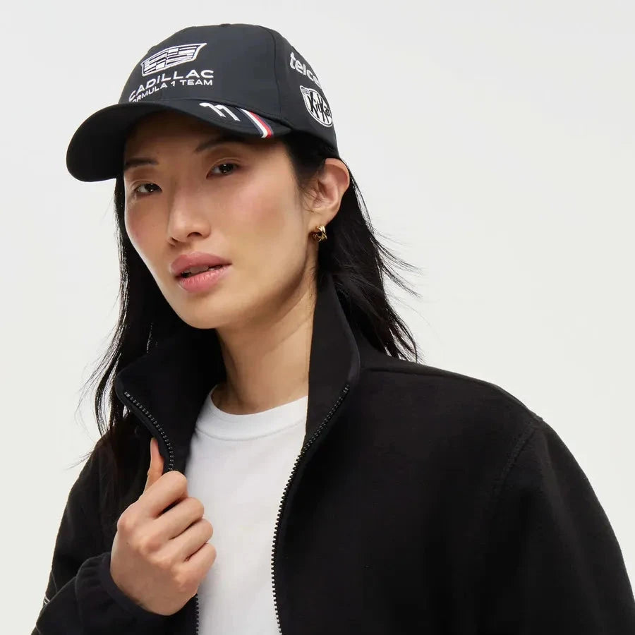 Gorra Negra TH x Checo Pérez Cadillac F1 Team Temporada 2026