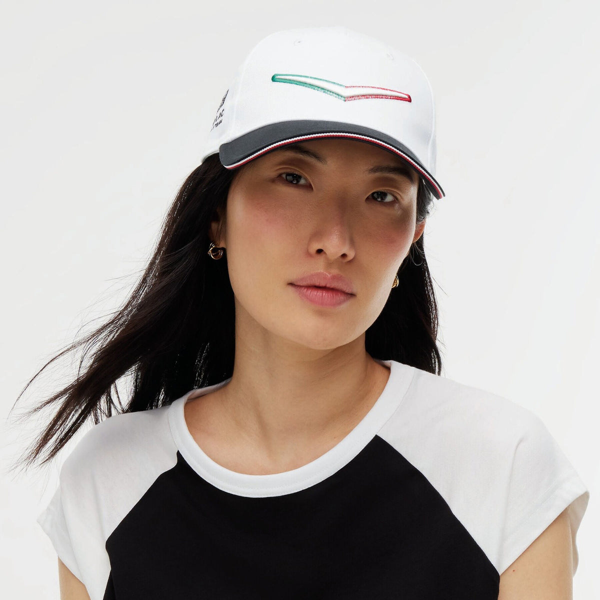 Gorra Cadillac F1 Team Mexico Gp 2026 Chevron Blanca