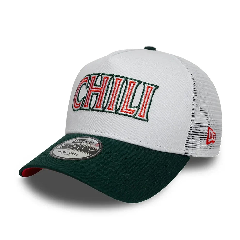 Gorra Carlos Sainz Team Fifty5 México GP 2026 9FORTY Blanca