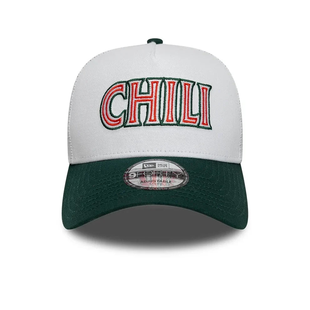 Gorra Carlos Sainz Team Fifty5 México GP 2026 9FORTY Blanca