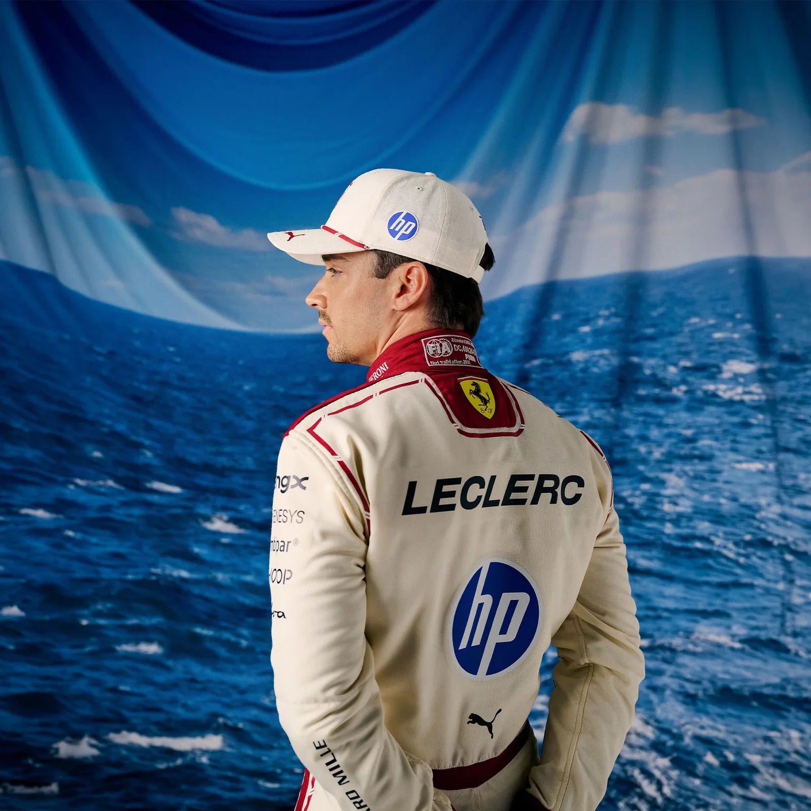 Gorra Charles Leclerc Ferrari Monaco Gp 2026