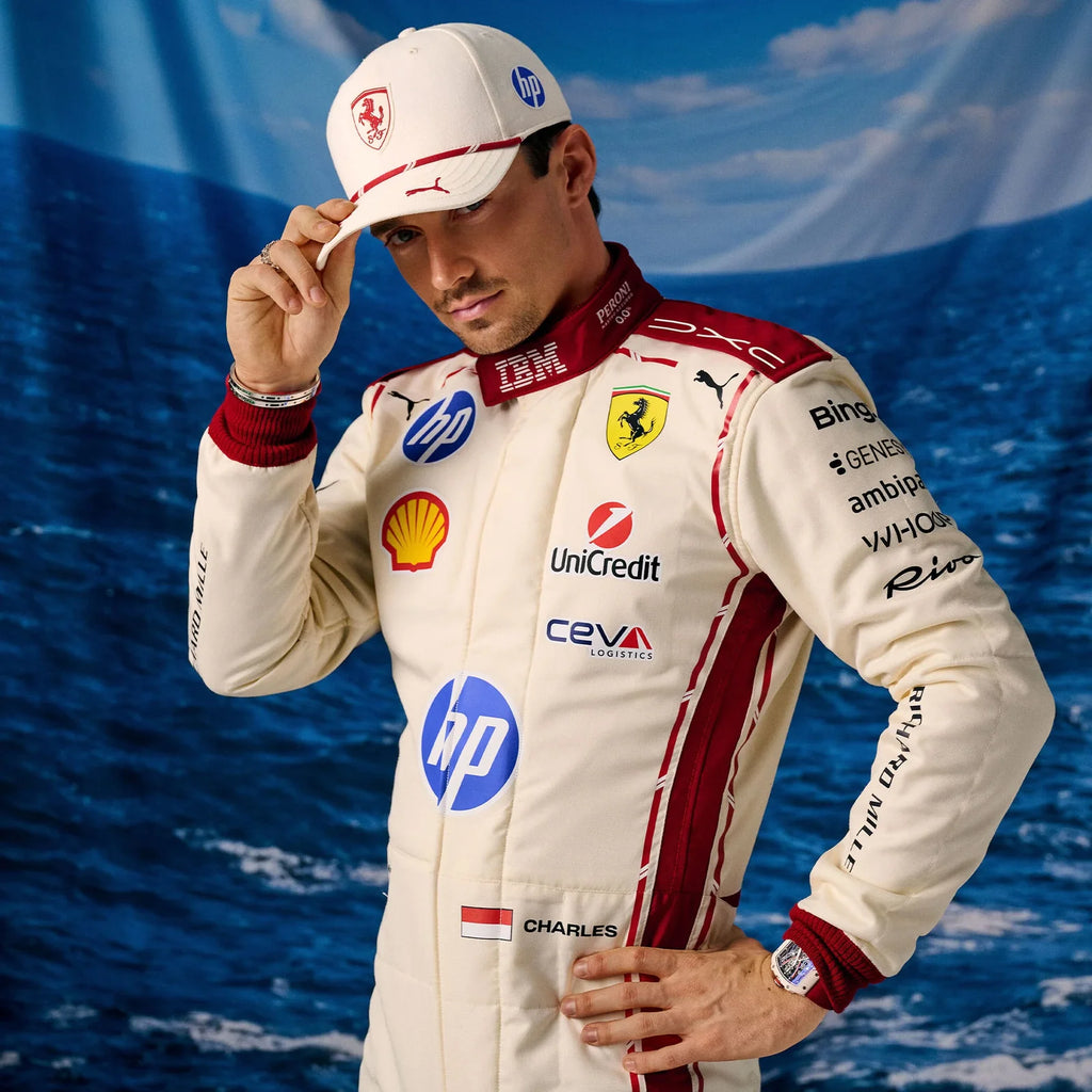 Gorra Charles Leclerc Ferrari Monaco Gp 2026