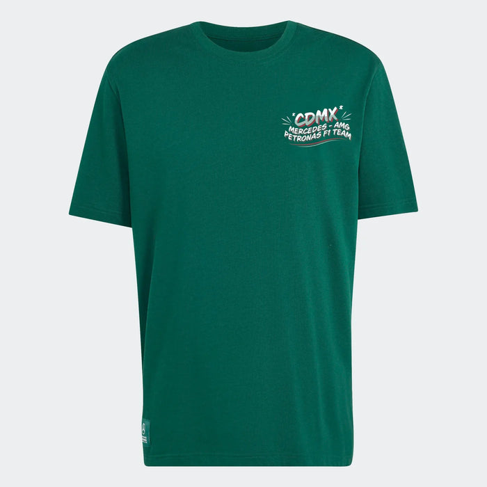 Playera Verde México Gp Mercedes Amg Petronas F1 Team 2026