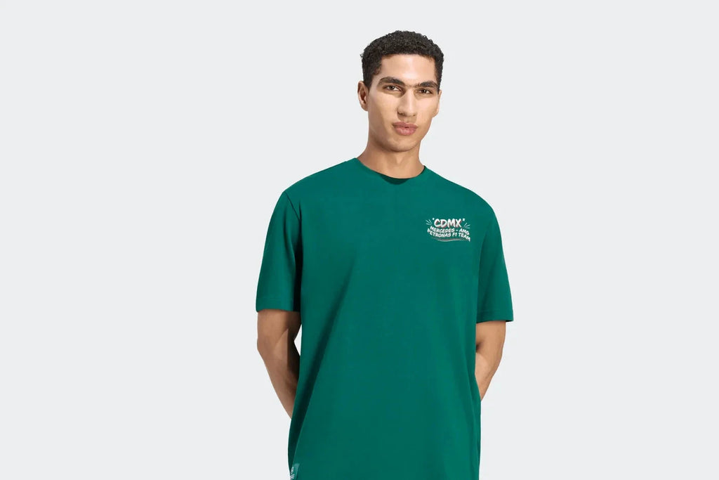 Playera Verde México Gp Mercedes Amg Petronas F1 Team 2026