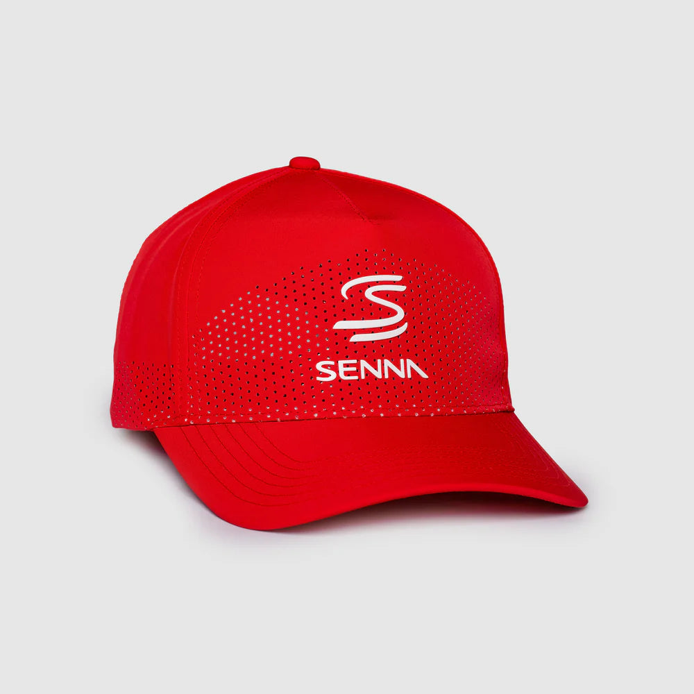 Gorra roja Ayrton Senna