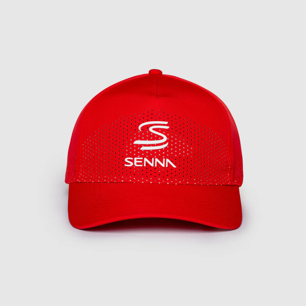 Gorra roja Ayrton Senna