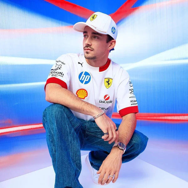 Gorra Charles Leclerc Ferrari F1 Team 2025