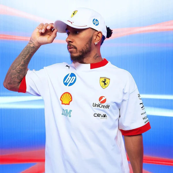 Gorra Lewis Hamilton Ferrari F1 Team 2025
