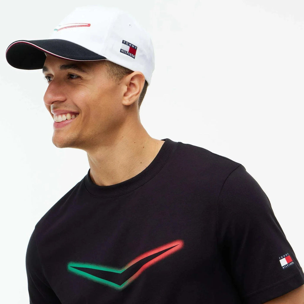 Playera Negra Cadillac F1 Team Logo de Chevron México GP 2026