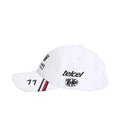 Gorra Blanca Checo Perez Cadillac F1 Team con patrocinadores