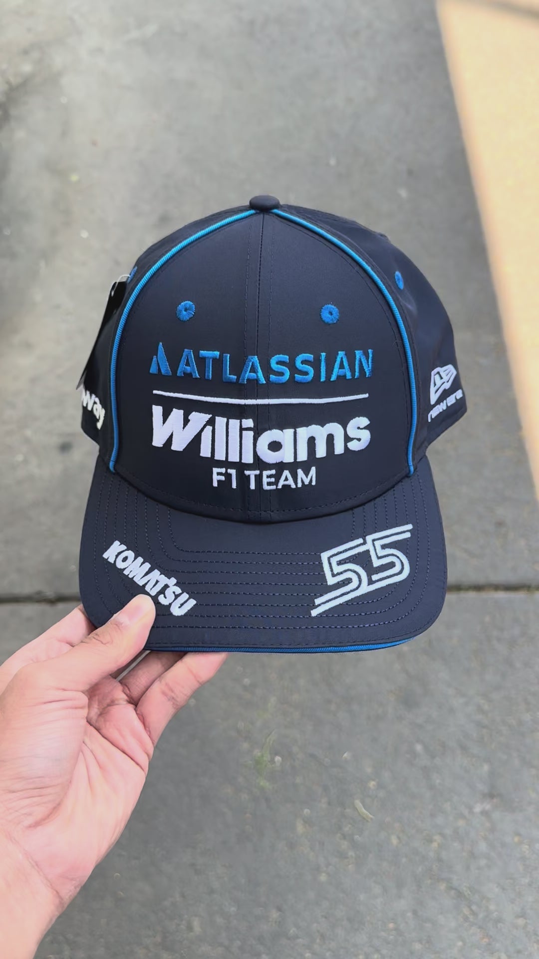 Gorra Carlos Sainz Williams Racing F1 Team 2026
