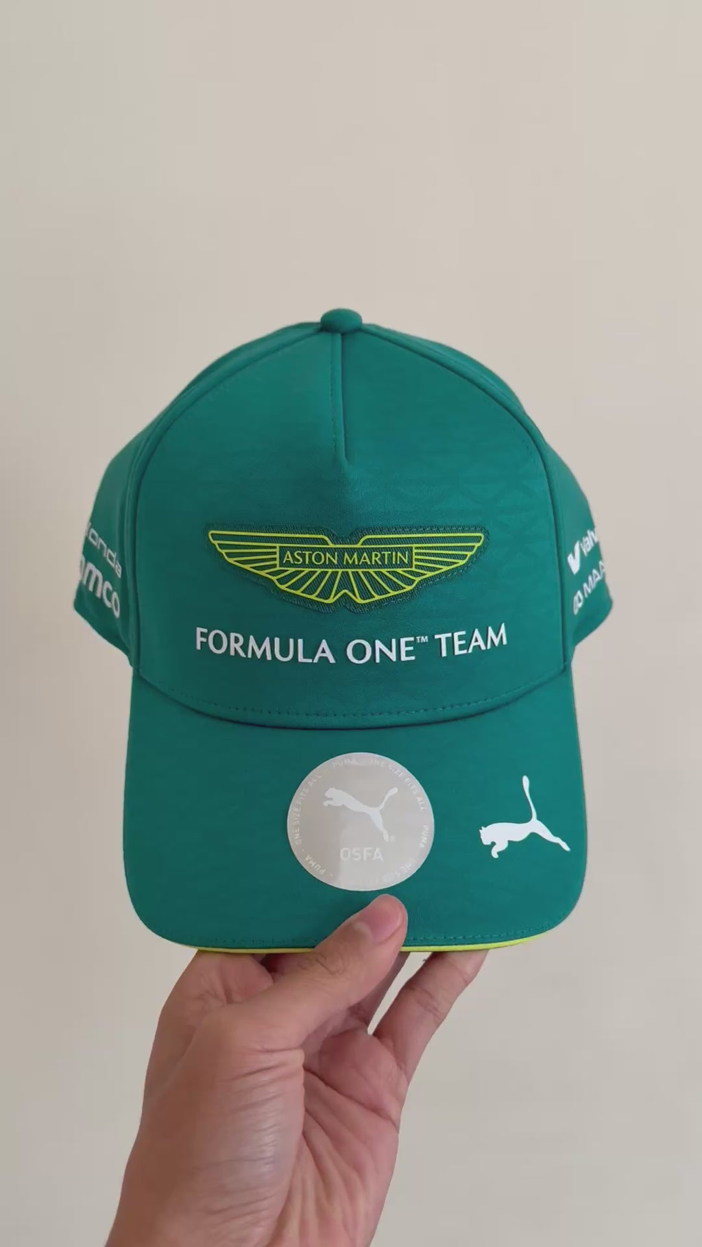 Gorra Aston Martin F1 Team 2026