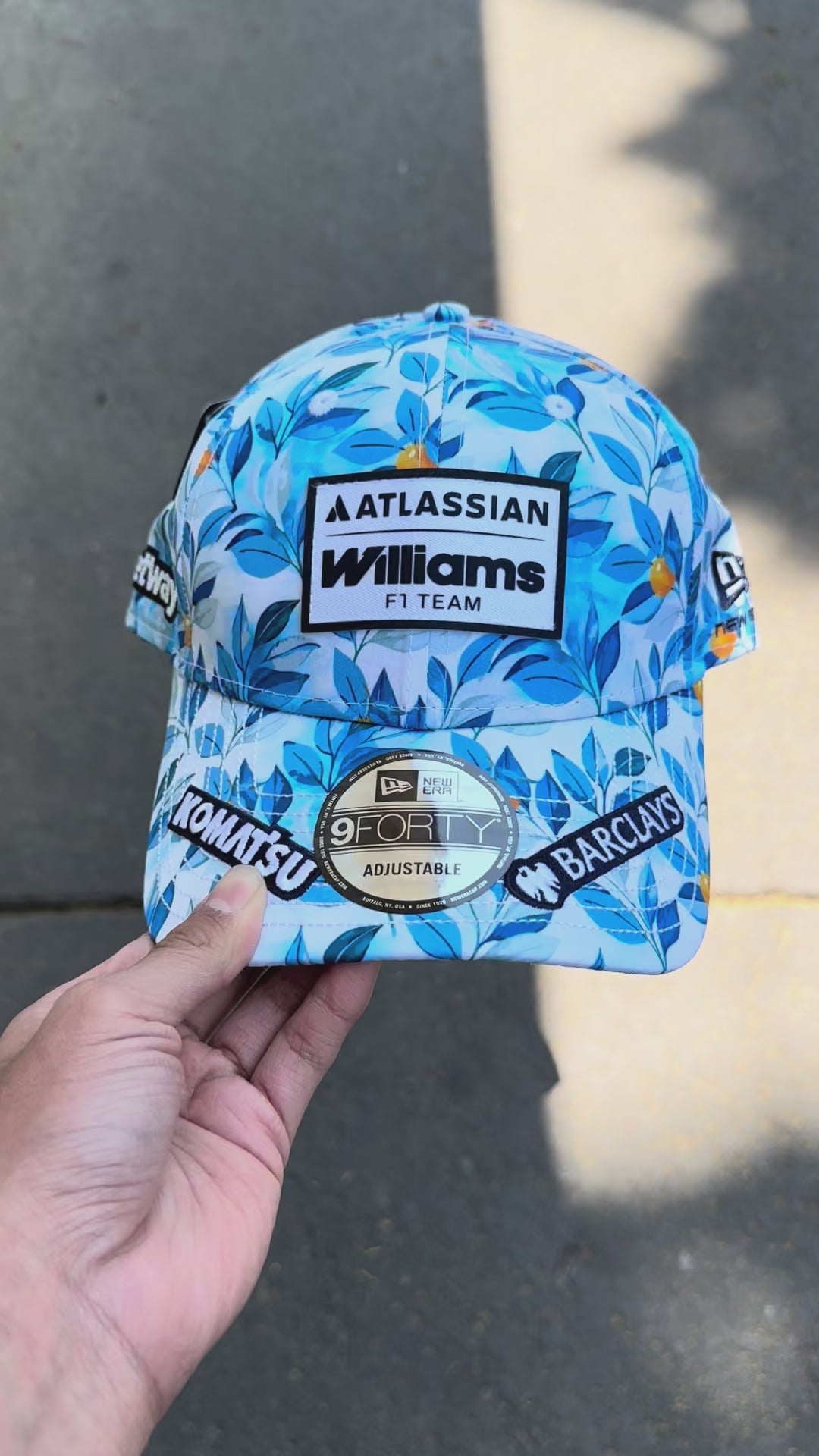 Gorra Carlos Sainz Williams F1 Barcelona Gp 2026