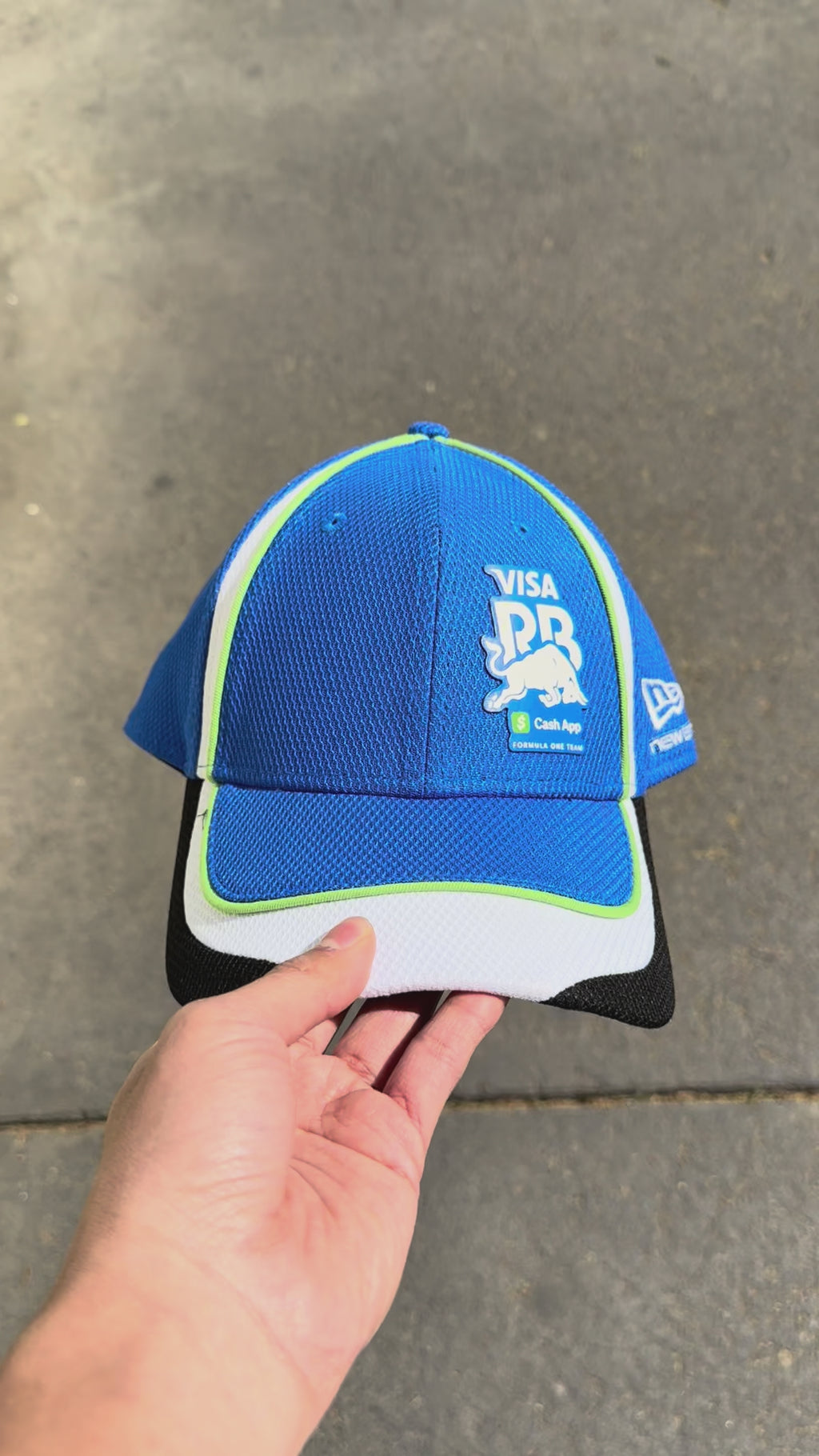 Gorra Oficial Visa Cash App Racing Bulls 2026