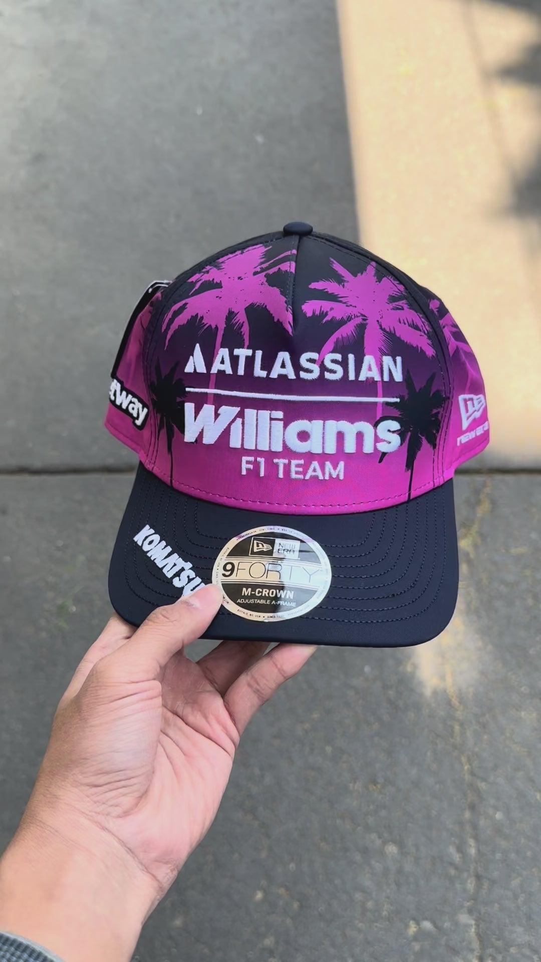 Gorra Williams Racing F1 Team Miami GP 2026