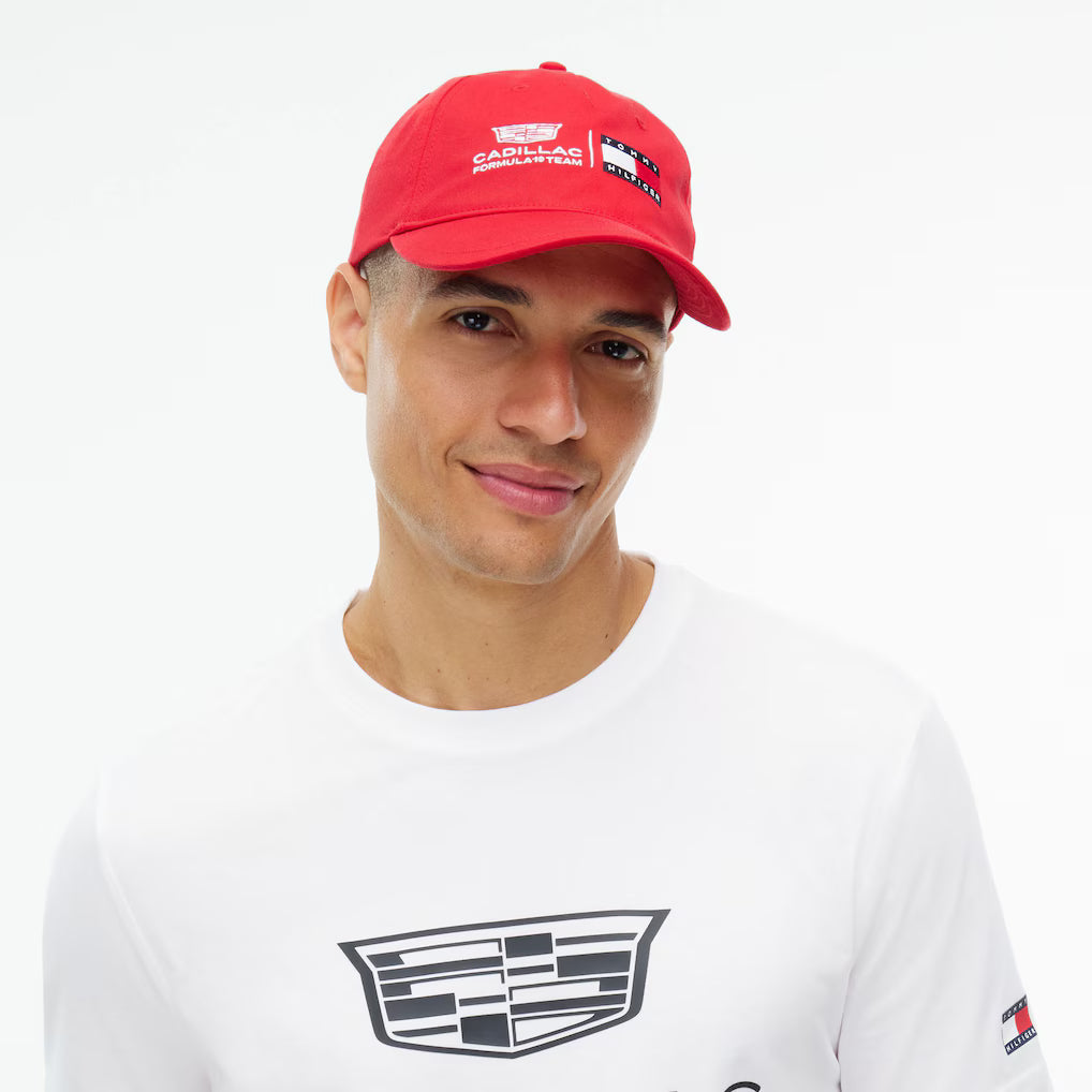 Gorra Roja Cadillac F1 Team x Tommy Hilfiger