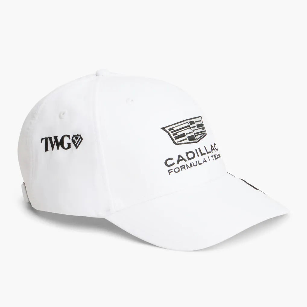 Gorra Blanca Checo Perez TH x Cadillac F1 Team Temporada 2026